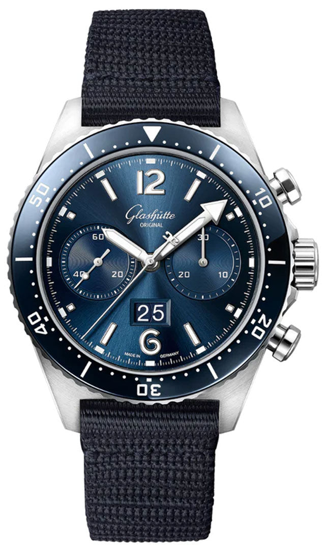 Glashutte Original Spezialist SeaQ Chronograph Stainless steel Men's Watch - Premium Luxury Product