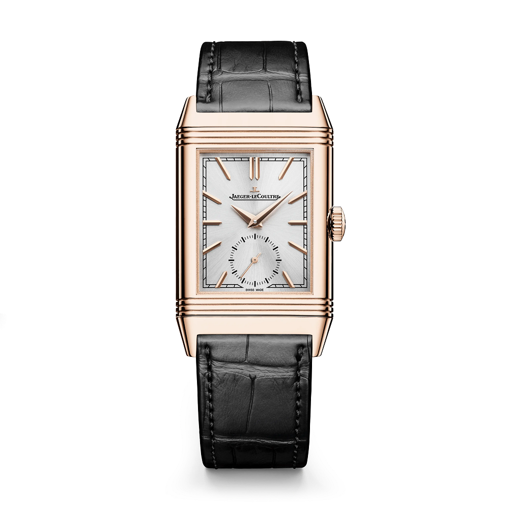 Jaeger-Lecoultre Reverso Tribute Monoface Small Seconds 18K Rose Gold Men's Watch