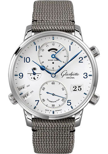 Glashutte Original Senator Cosmopolite Stainless steel Men's Watch - Premium Luxury Product