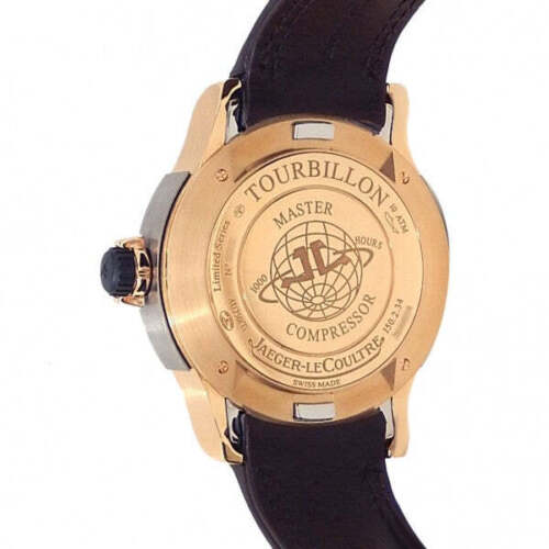 Jaeger-LeCoultre Master Compressor Extreme Tourbillon 18K Rose Gold Man's Watch