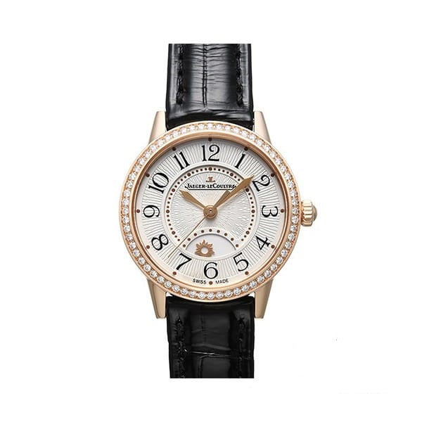 Jaeger-Lecoultre Rendez-Vous  Classic Night & Day 18K Rose Gold & Diamonds Lady's Watch - Premium Luxury Product