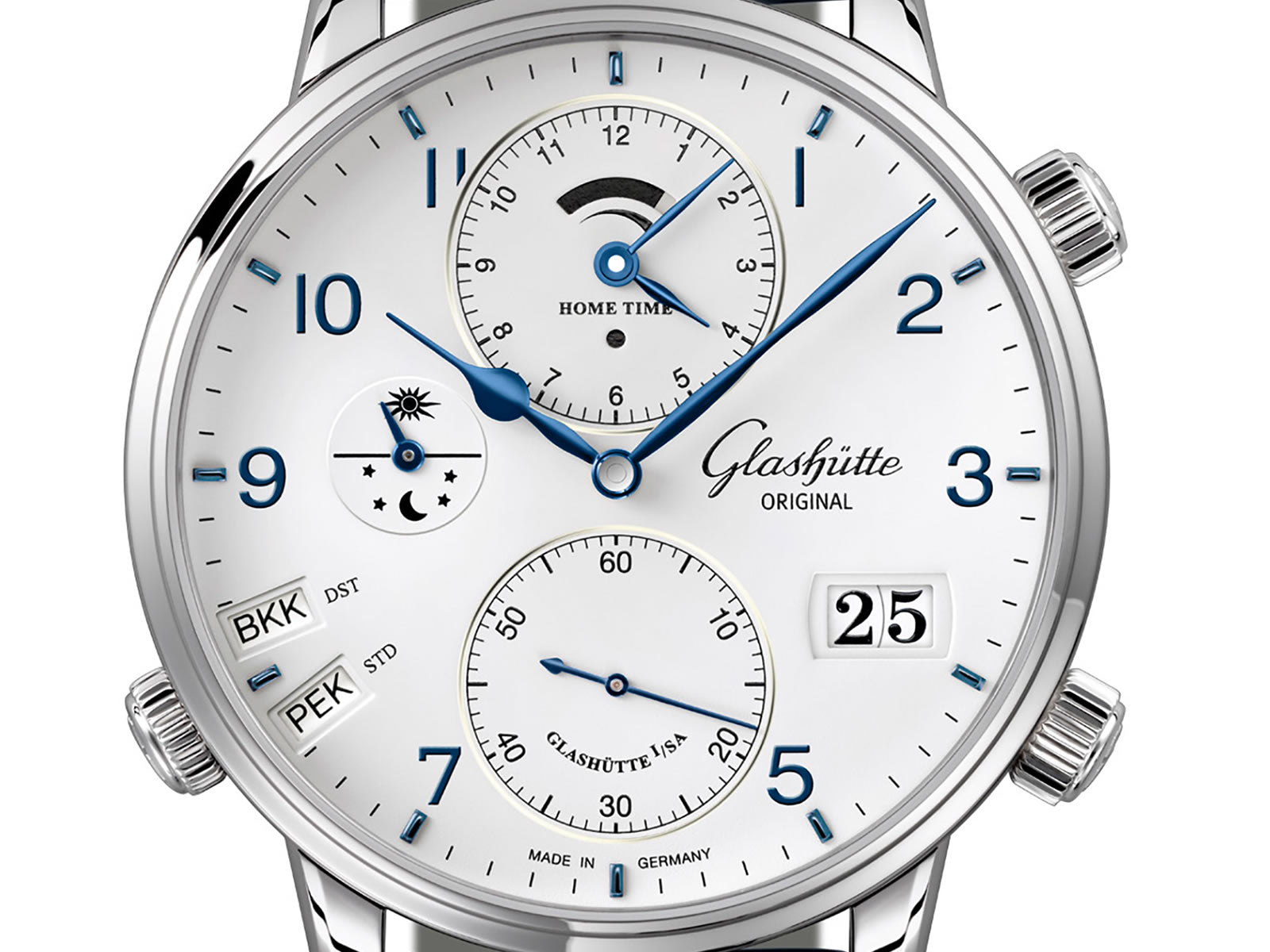 Glashutte Original Senator Cosmopolite Stainless steel Men's Watch