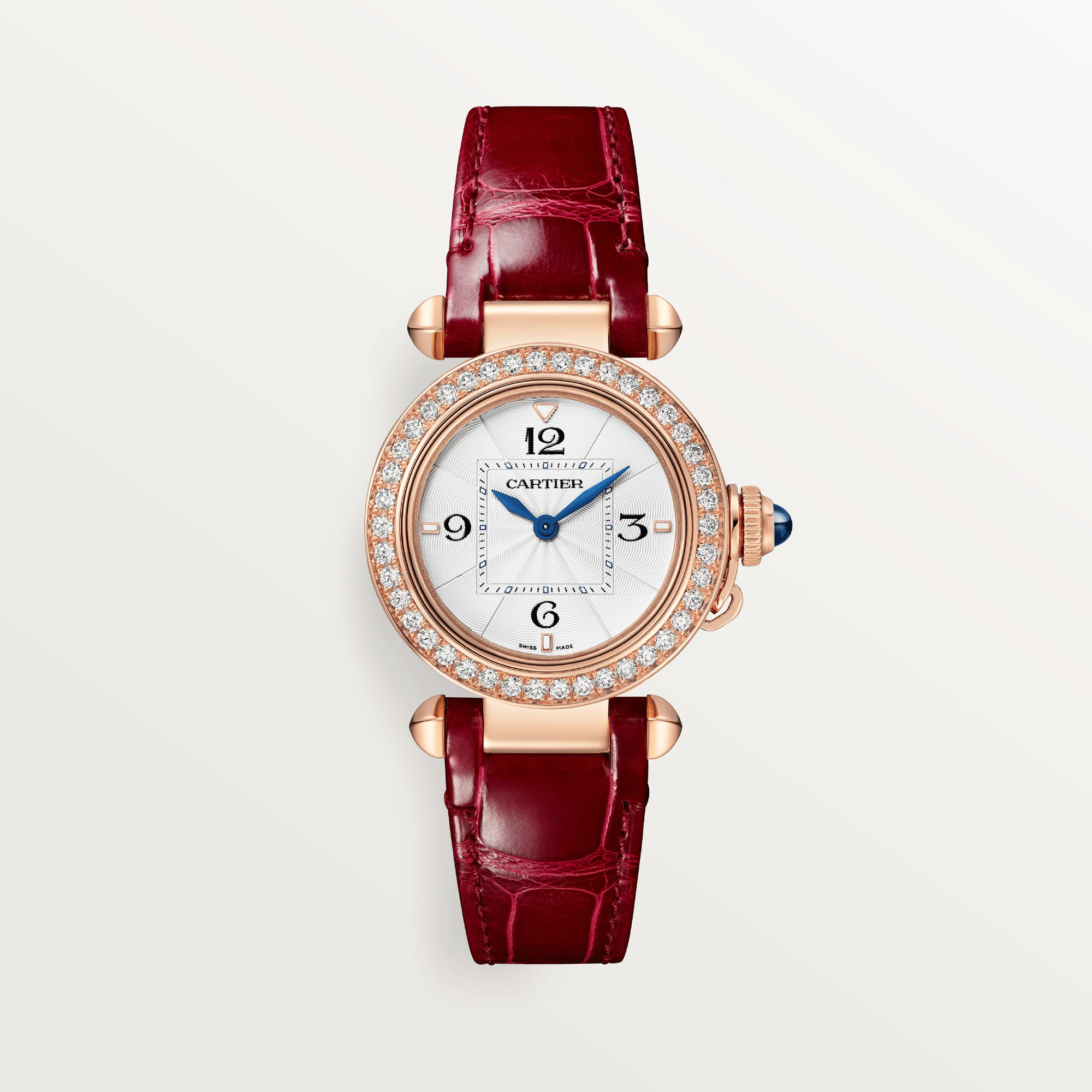 Cartier Pasha 30 mm Rose Gold & Diamonds Lady's Watch