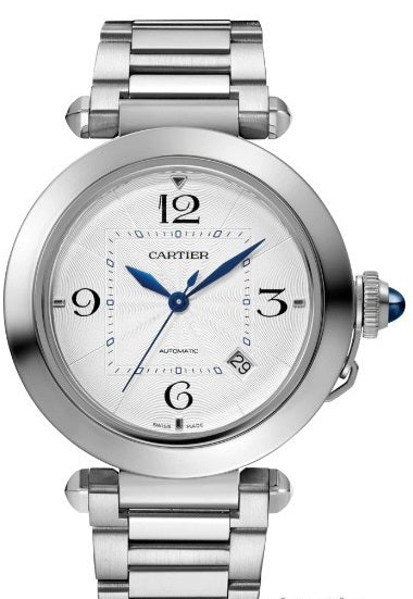 Cartier Pasha 41 mm Stainless steel Men's Watch - Premium Luxury Product