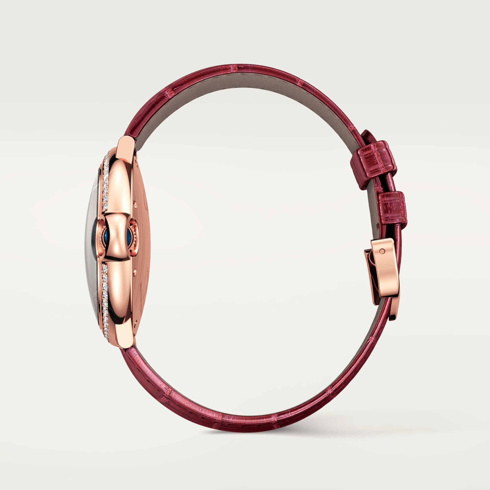 Cartier Ballon Bleu 36mm 18K Rose Gold & Diamond Lady's Watch