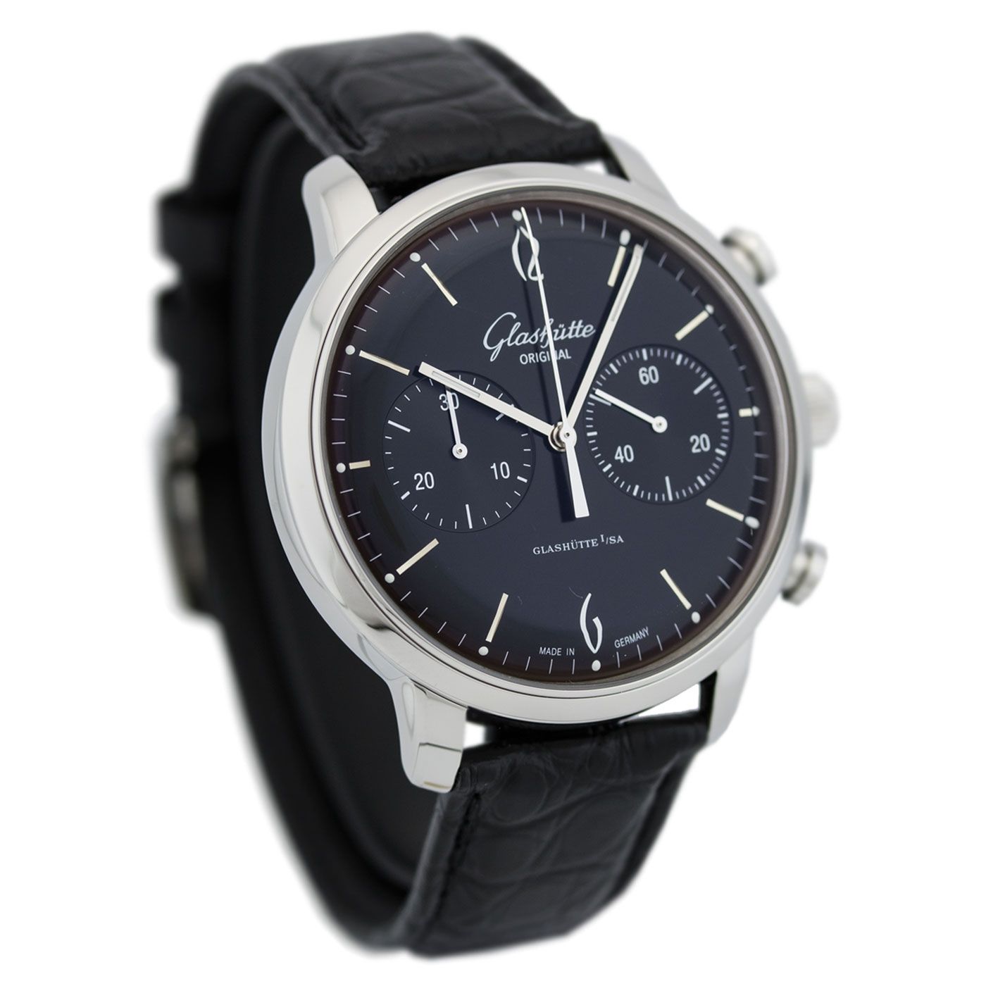 Glashutte Original Vintage Sixties Chronograph Stainless steel Men's Watch - Premium Luxury Product