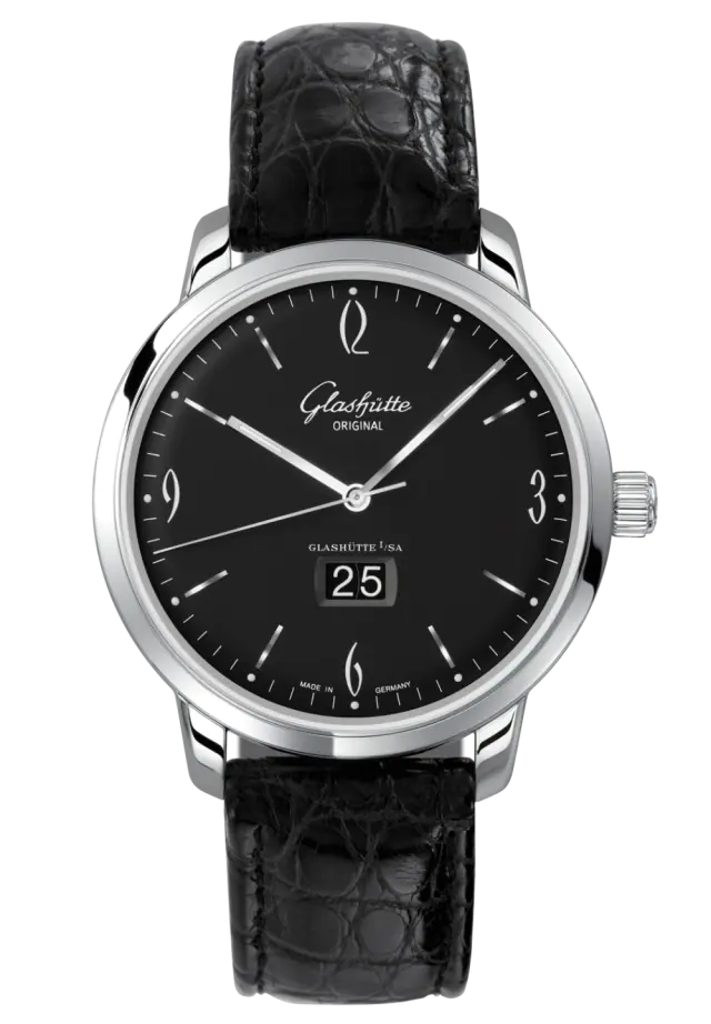 Glashutte Original Vintage Sixties Panorama Date Stainless steel Men's Watch - Premium Luxury Product