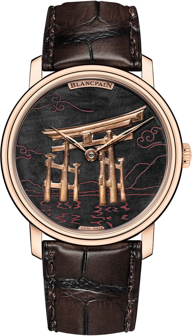 Blancpain Métiers d'Art Binchotan 18K Red Gold Men's Watch - Premium Luxury Product
