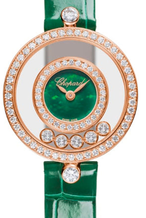 Chopard Happy Diamonds Icons 18K Rose Gold & Diamonds Ladies Watch - Premium Luxury Product