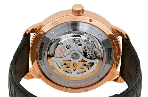 Glashutte Original Vintage Sixties Panorama Date 18K Rose Gold Men's Watch - Premium Luxury Product