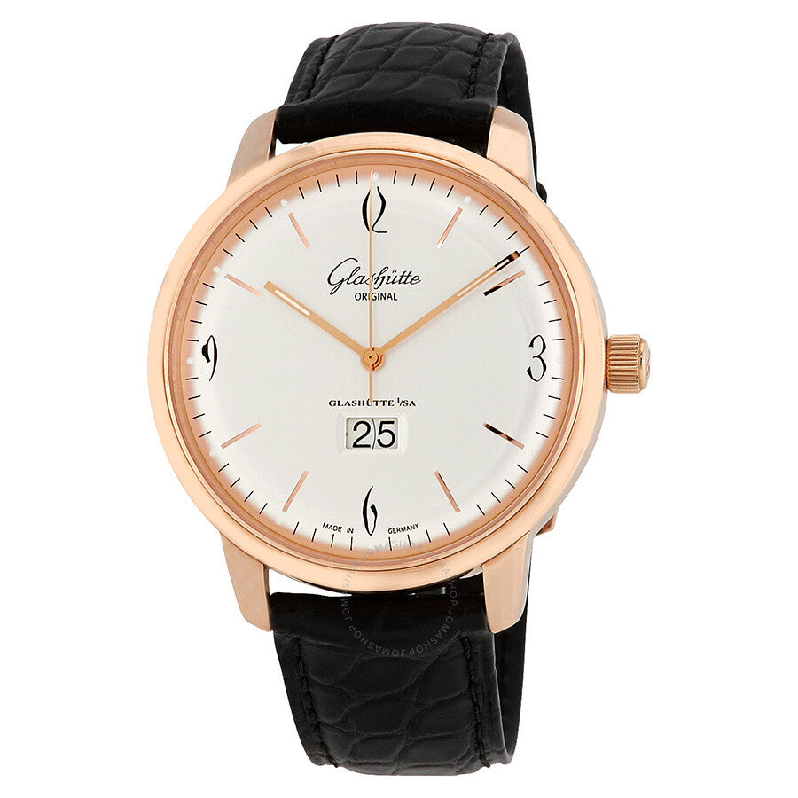 Glashutte Original Vintage Sixties Panorama Date 18K Rose Gold Men's Watch - Premium Luxury Product