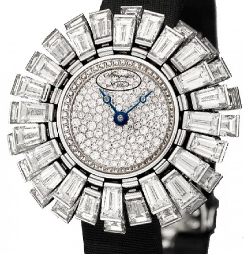 Breguet High Jewellery Petite Fleur 18K White Gold & Diamonds Lady's Watch - Premium Luxury Product