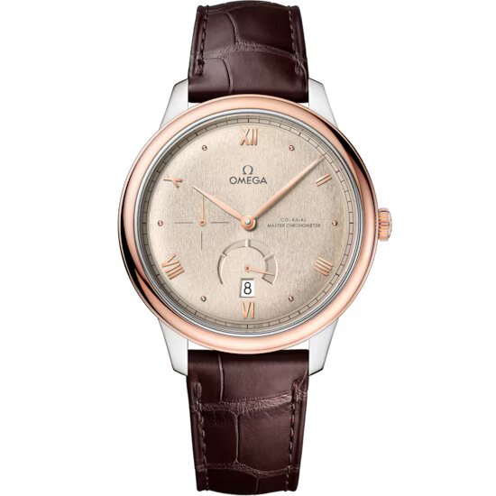 Omega De ville Prestige Stainless steel & 18K Sedna™ Gold  Men's Watch - Premium Luxury Product