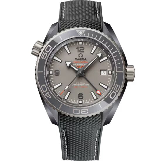Omega Seamaster Planeta Ocean Chronometer Grey Ceramic Men's Watch - Premium Luxury Product