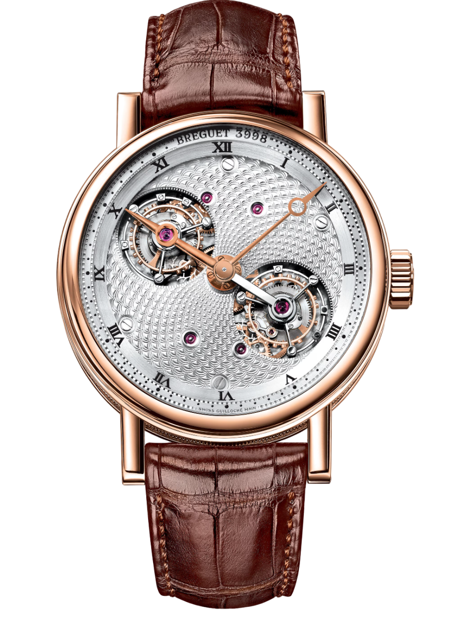 Breguet Classique Grande Complications Double Tourbillon 18k Rose Gold Men's Watch - Premium Luxury Product
