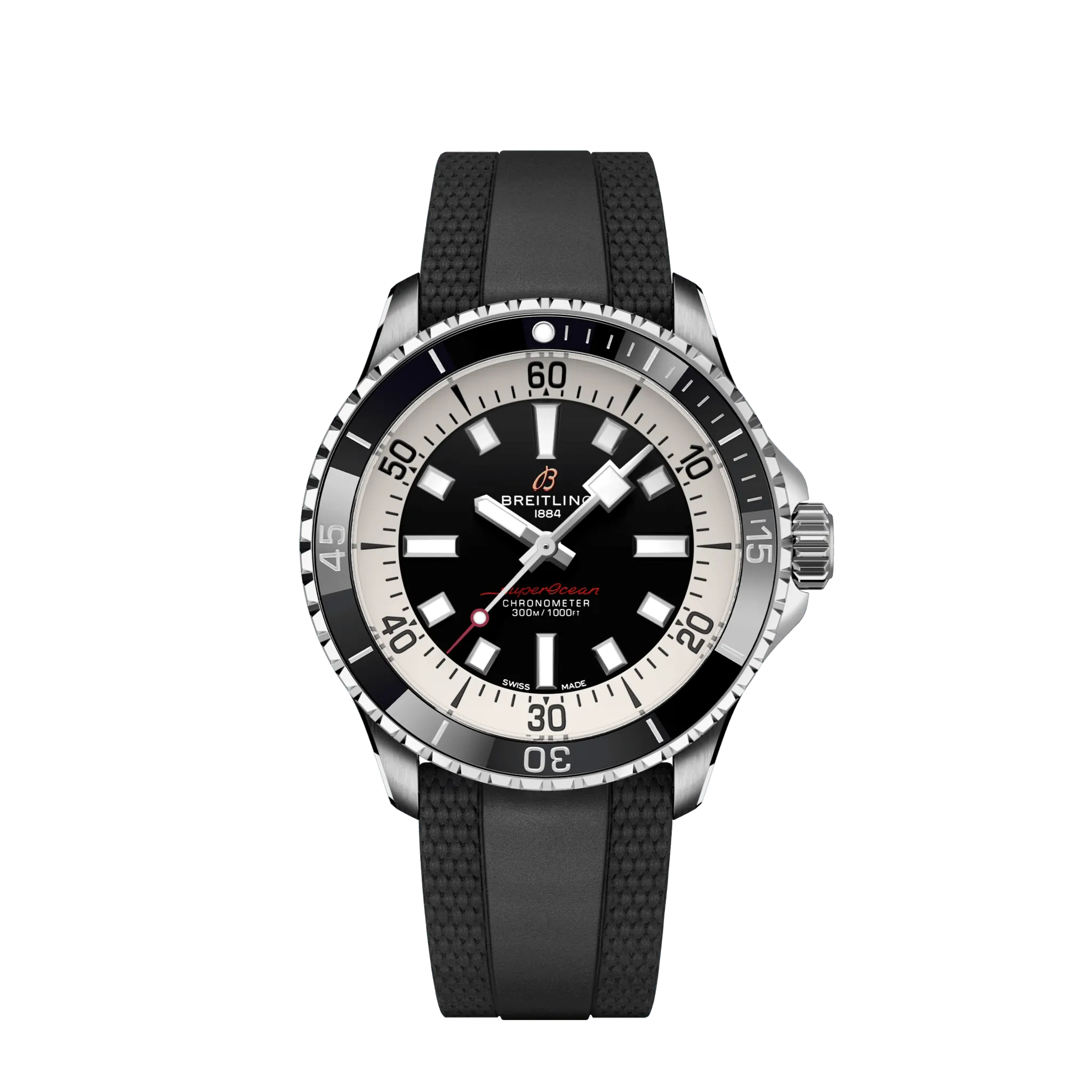 Breitling Superocean Automatic 46mm Stainless Steel Men's Watch - Premium Luxury Product