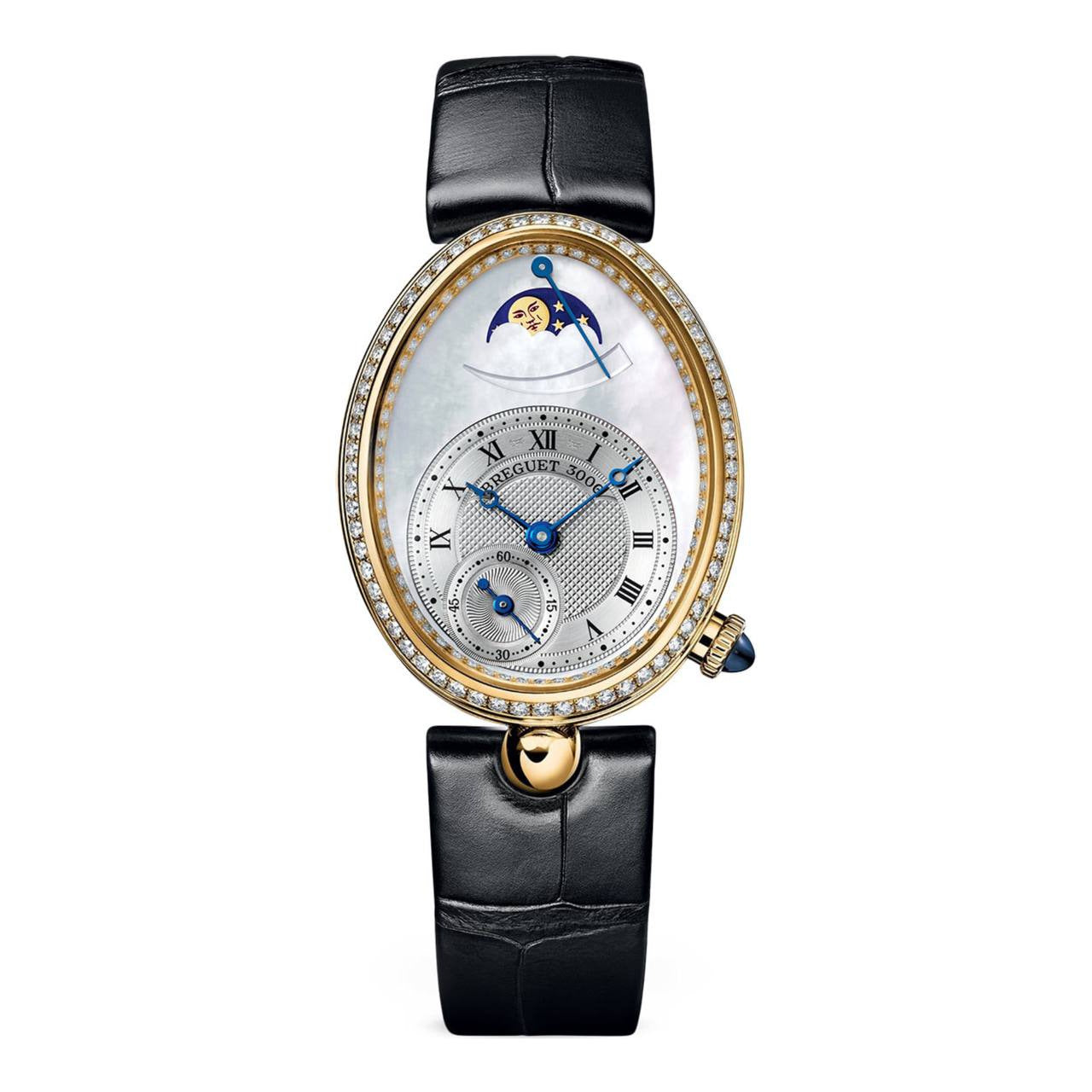 Breguet Reine De Naples 18K Yellow Gold & Diamonds Lady's Watch - Premium Luxury Product