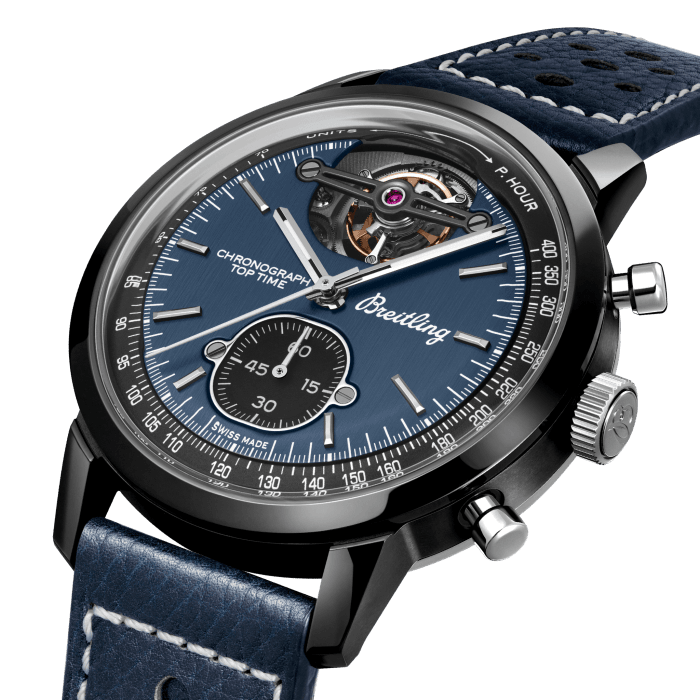 Breitling Top Time B21 Shelby Cobra Chronograph Tourbillon Ceramic & Titanium Men's Watch