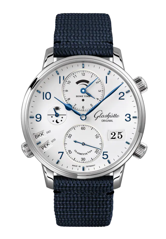 Glashutte Original Senator Cosmopolite Stainless steel Men's Watch - Premium Luxury Product