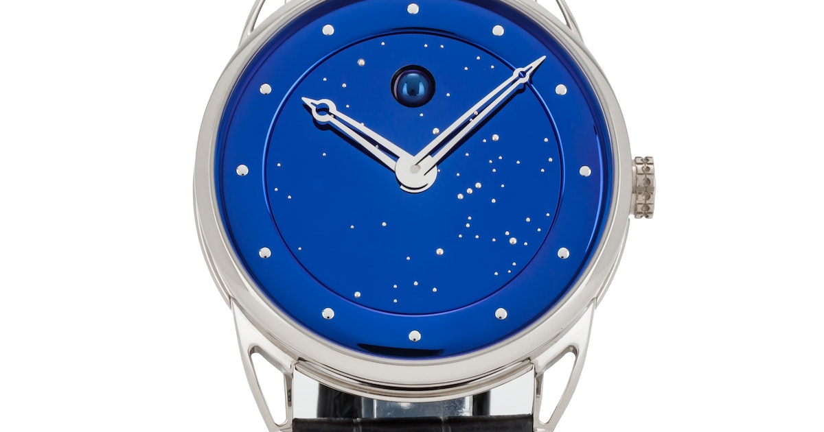 De Bethune DB25 Moon Phase Starry Sky 18K White Gold Men's Watch - Premium Luxury Product