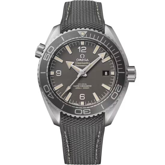 Omega Seamaster Planet Ocean Stainless steel & Ceramic Men's Watch - Premium Luxury Product