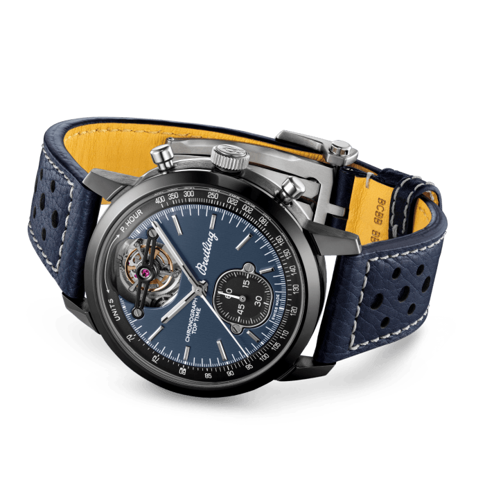 Breitling Top Time B21 Shelby Cobra Chronograph Tourbillon Ceramic & Titanium Men's Watch