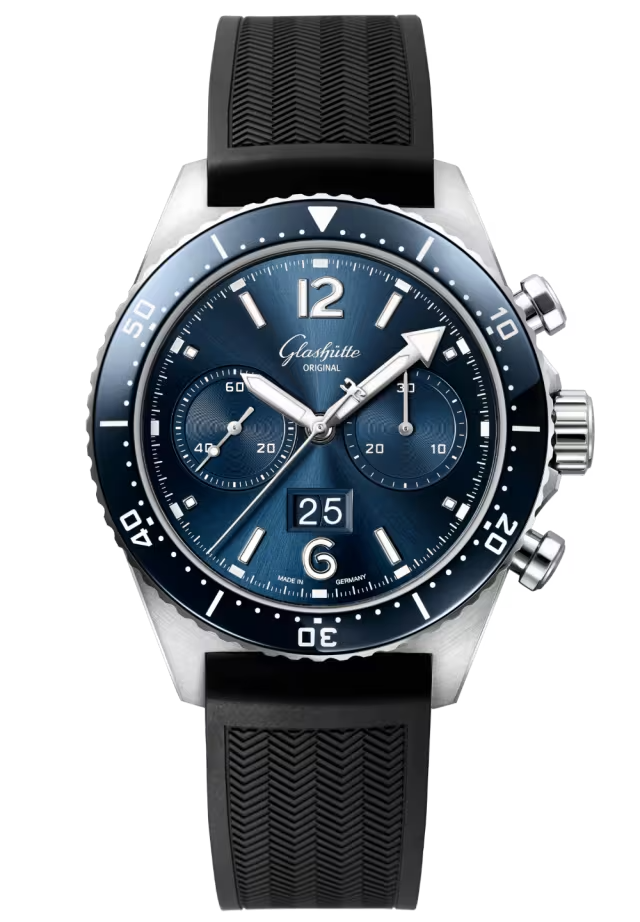 Glashutte Original Spezialist SeaQ Chronograph Stainless steel Men's Watch - Premium Luxury Product