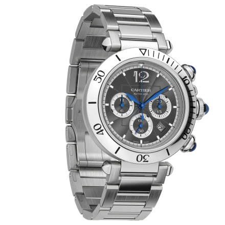 Cartier Pasha  Chronograph Stainless steel Men's Watch