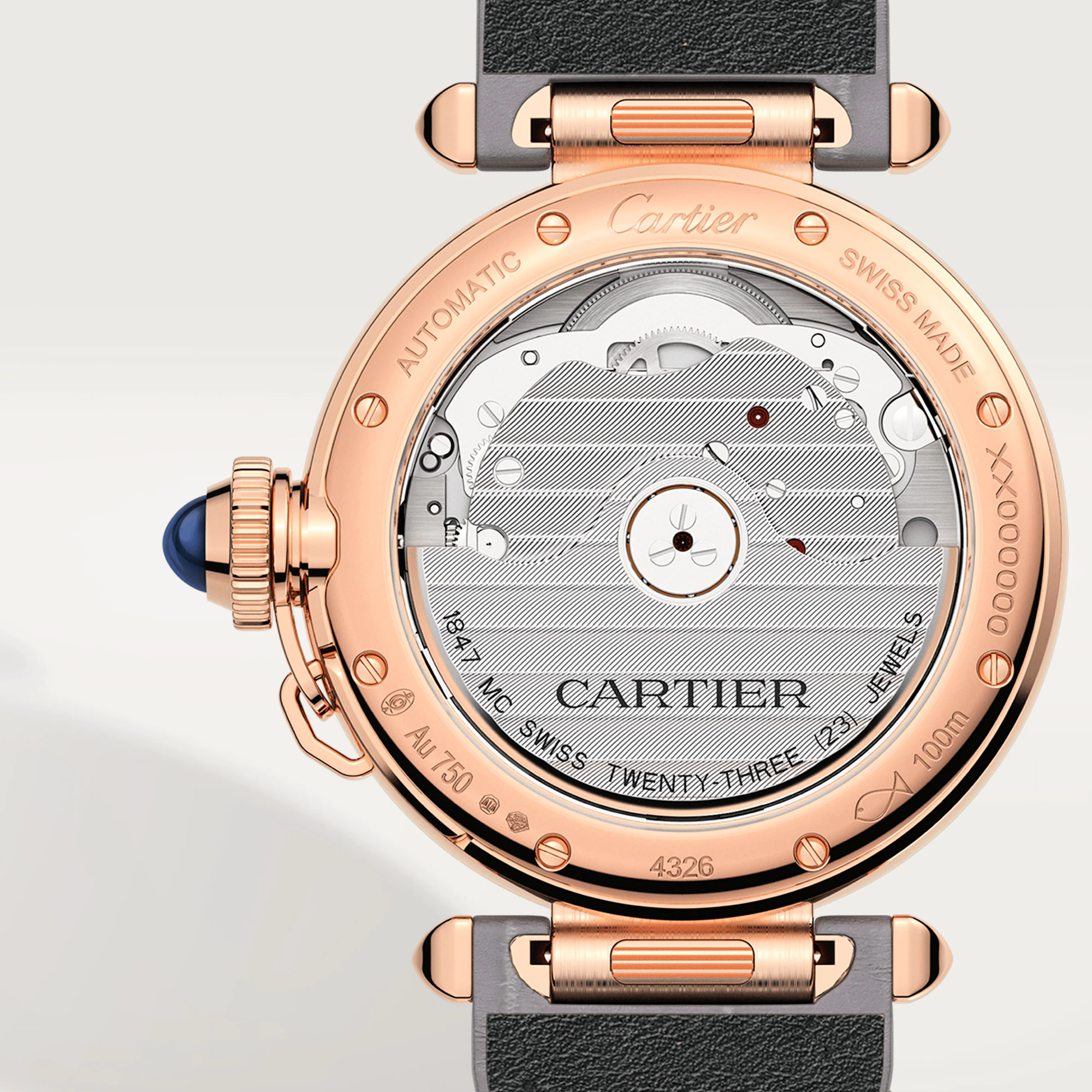 Cartier Pasha 35 mm Rose Gold Unisex Watch