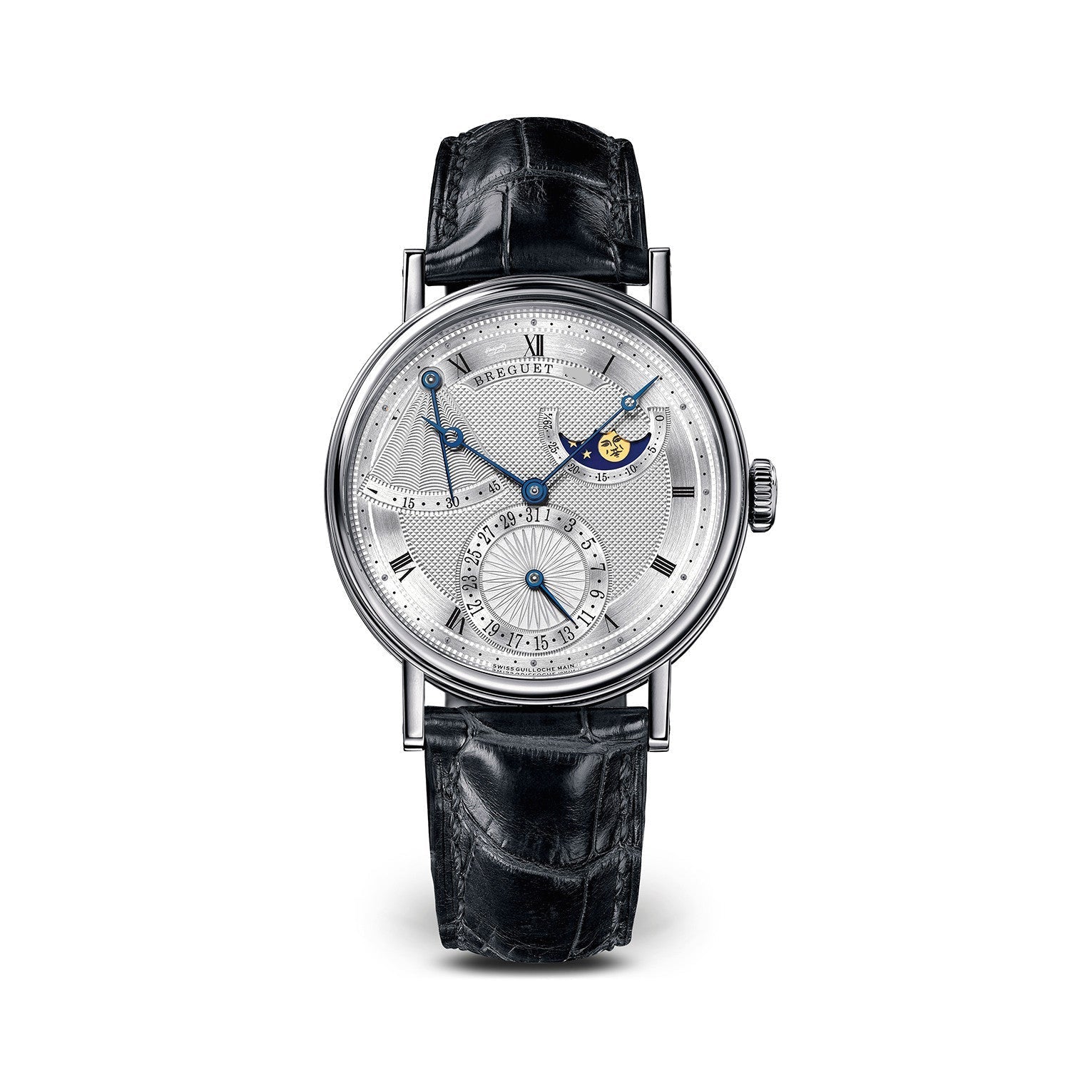 Breguet Classique 7137 18K White Gold Men's Watch - Premium Luxury Product