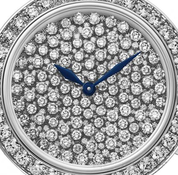 Cartier Pasha 35 mm White Gold & Diamonds Lady's Watch