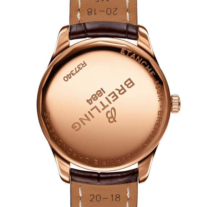 Breitling Premier Automatic 40 18K Red Gold Unisex Watch - Premium Luxury Product