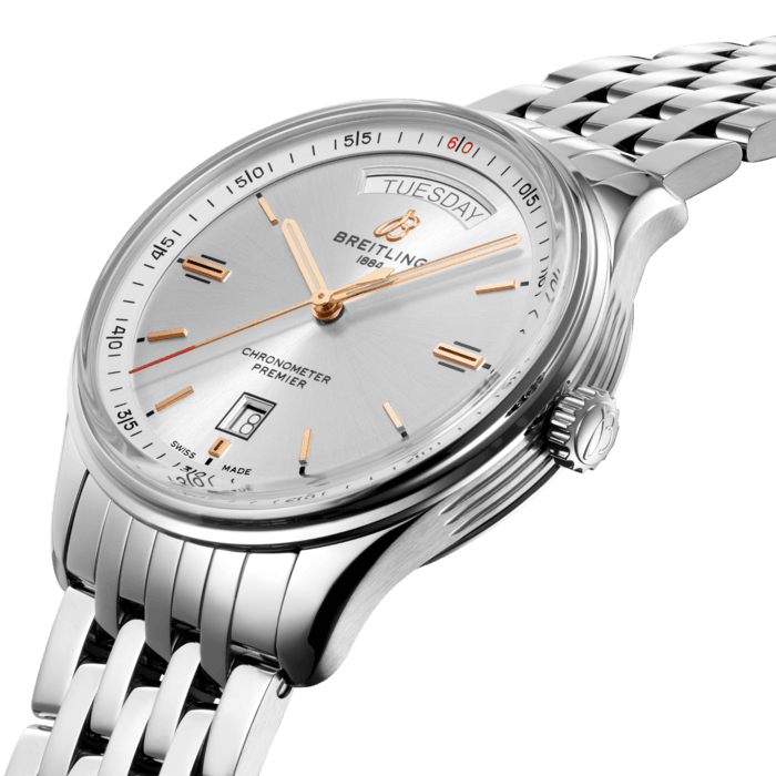 Breitling Premier Automatic Day & Date 40 Stainless Steel Unisex Watch