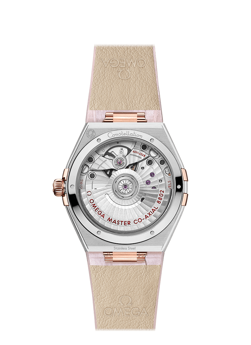 Omega Constellation Co-Axial Master Chronometer Small seconds Stainless steel & Sedna™ Gold & Diamonds Lady’s Watch - Premium Luxury Product