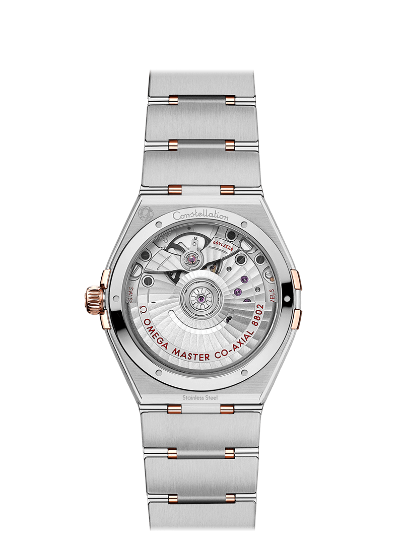 Omega Constellation Co-Axial Master Chronometer Small seconds Stainless steel & Sedna™ Gold & Diamonds Lady’s Watch - Premium Luxury Product