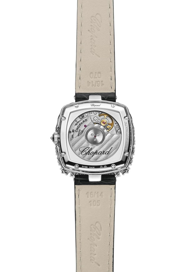 Chopard L’Heure Du Diamant 18K White & Diamonds Ladies Watch