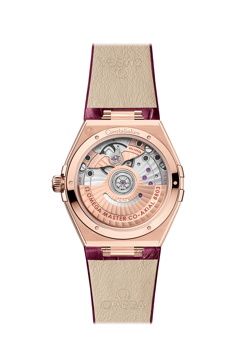 Omega Constellation Co-Axial Master Chronometer Small seconds Sedna™ Gold & Diamonds Lady’s Watch - Premium Luxury Product