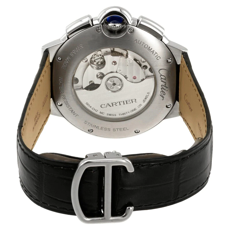 Cartier Ballon Bleu Chronograph Stainless steel Man's Wtch - Premium Luxury Product