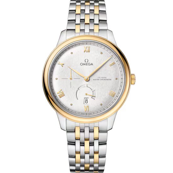 Omega De ville Prestige Stainless steel & 18K Yellow Gold Men's Watch - Premium Luxury Product