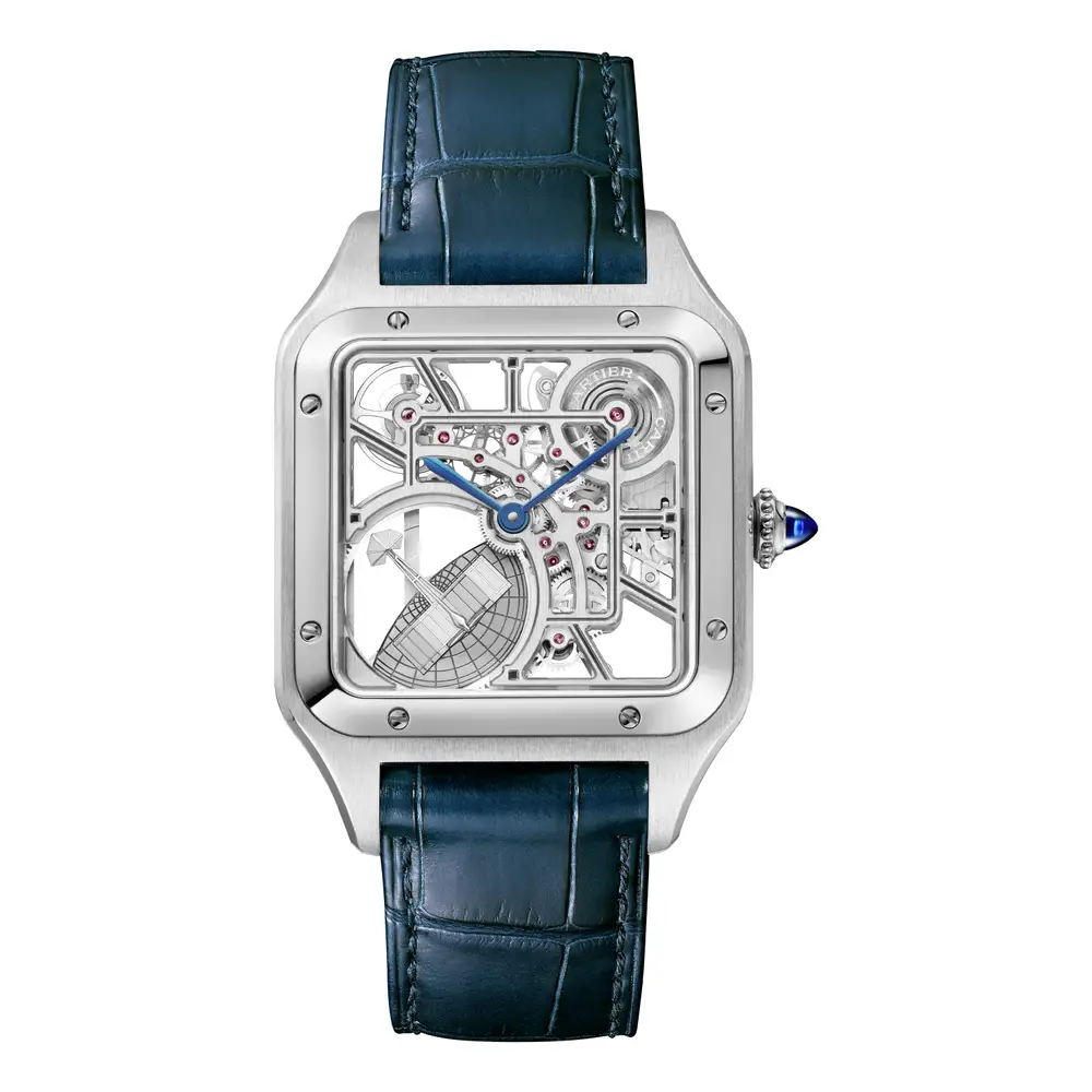 Cartier Santos Dumont  Skeleton Stainless steel Men's Watch - Premium Luxury Product