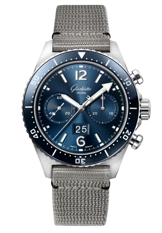 Glashutte Original Spezialist SeaQ Chronograph Stainless steel Men's Watch - Premium Luxury Product