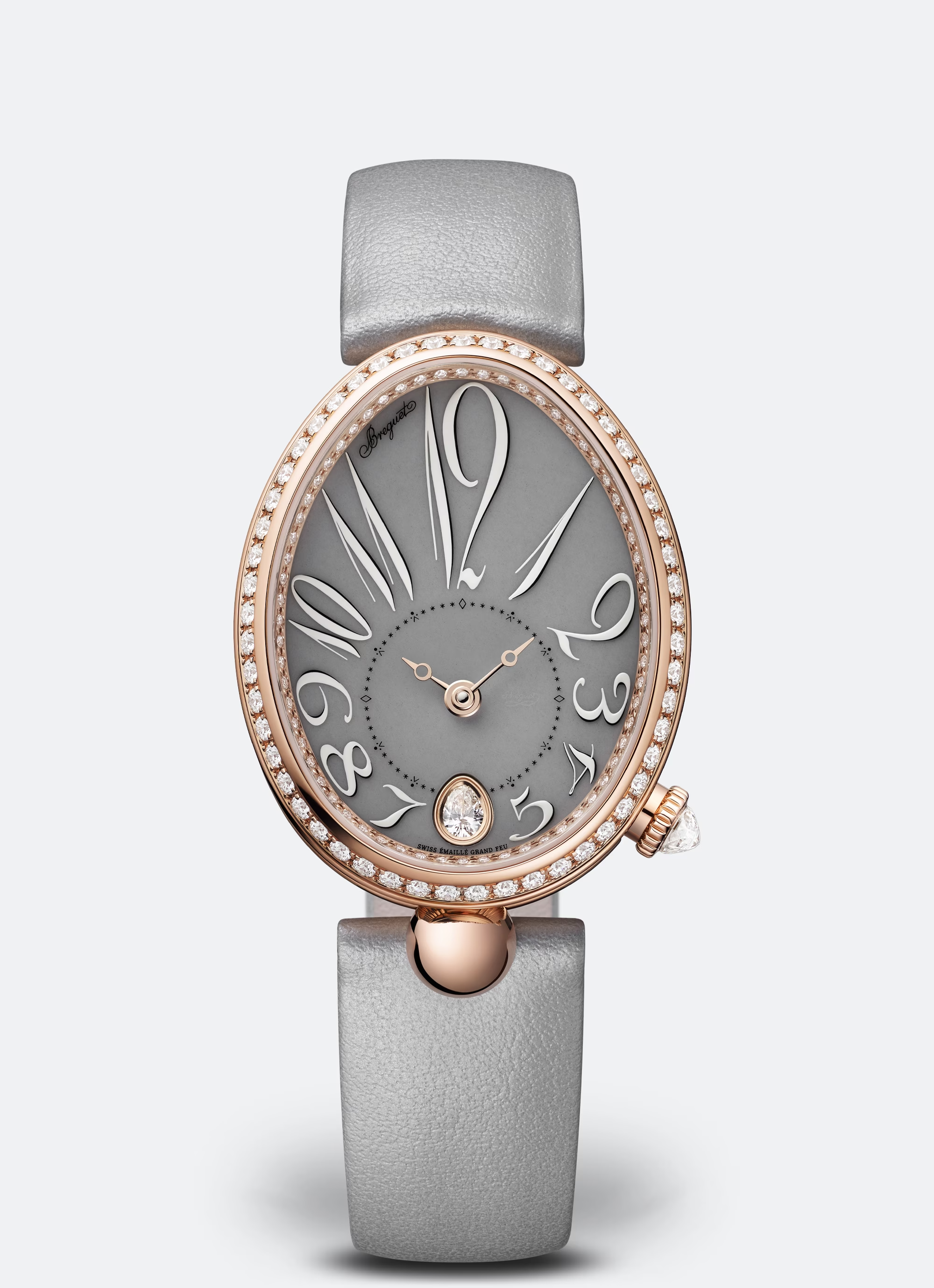 Breguet Reine de Naples 18K Rose Gold & Diamonds Lady's Watch - Premium Luxury Product