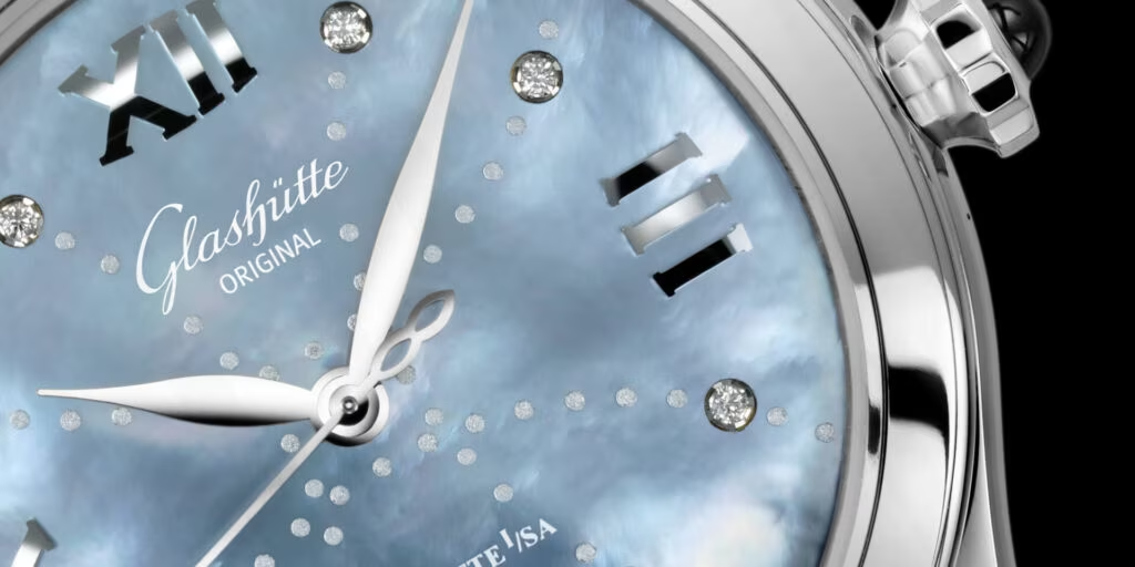 Glashutte Original Lady Collection Serenade Stainless steel & Diamonds Lady's Watch - Premium Luxury Product