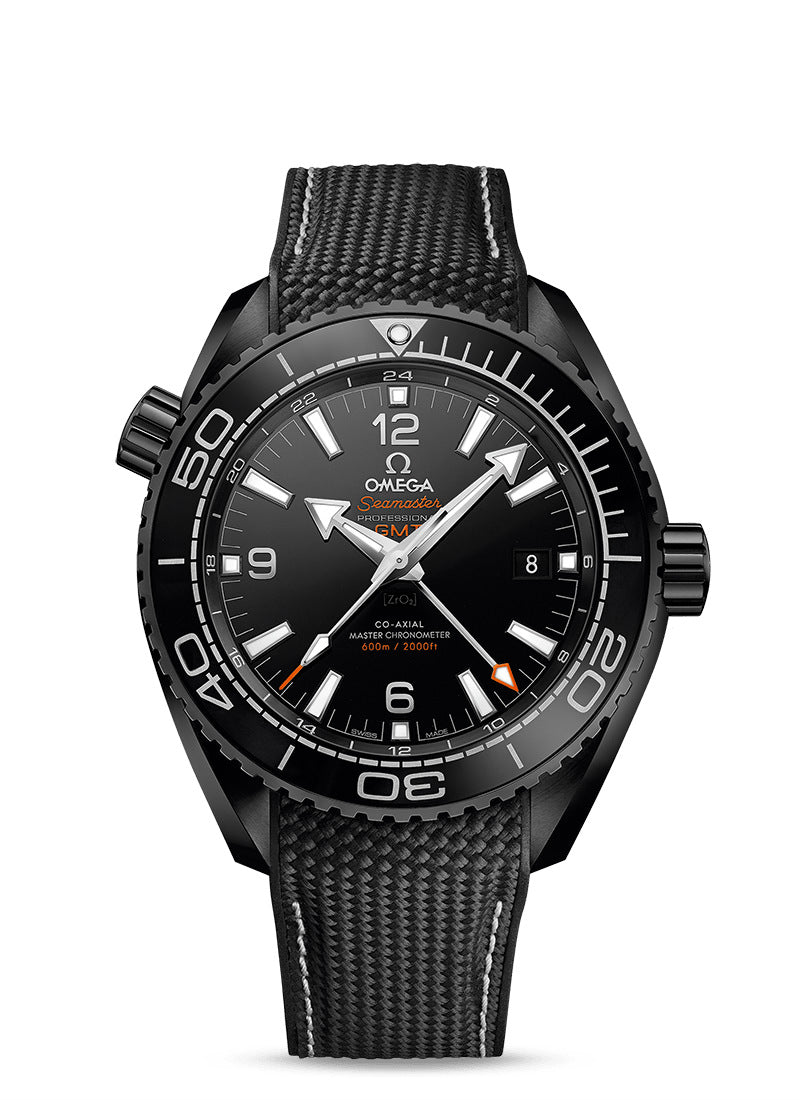 Omega Seamaster Planeta Ocean Chronometer Black Ceramic Men's Watch - Premium Luxury Product