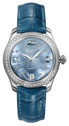 Glashutte Original Lady Collection Serenade Stainless steel & Diamonds Lady's Watch - Premium Luxury Product