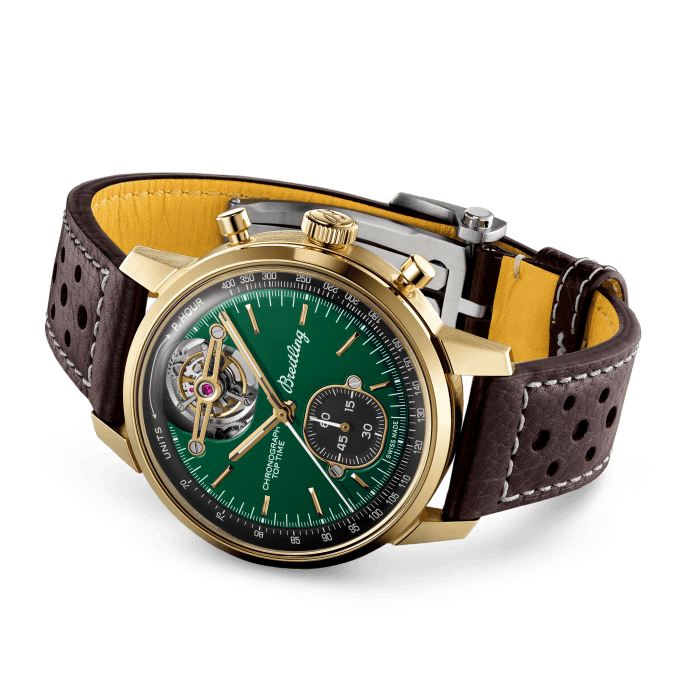 Breitling Top Time B21 Shelby Ford Mustang Tourbillon Bronze & Titanium Men's Watch