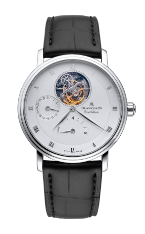 Blancpain Villeret Tourbillon 8 Day Platinum Mens Watch - Premium Luxury Product
