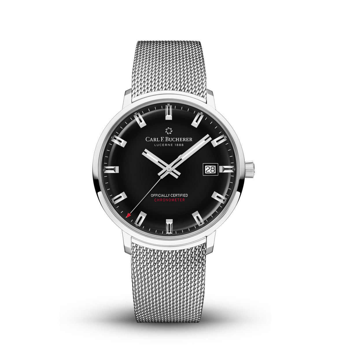 Carl F. Bucherer Haritage Chronometer Stainless steel Limited Edition Men's Watch - Premium Luxury Product