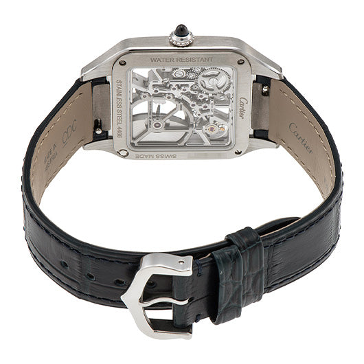 Cartier Santos Dumont  Skeleton Stainless steel Men's Watch