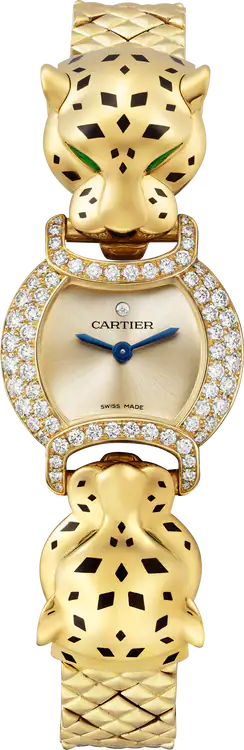 Cartier Panthère 18K Yellow Gold & Diamonds Ladies Watch - Premium Luxury Product
